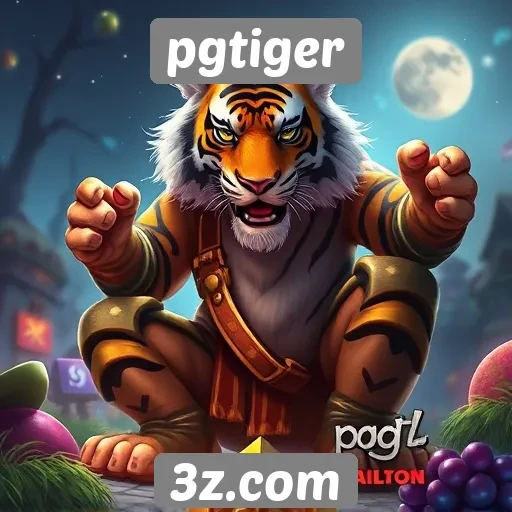 Opções de jogos disponíveis no pgtiger