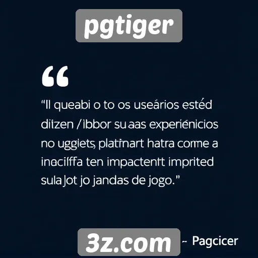 Depoimentos de usuários sobre a experiência no pgtiger